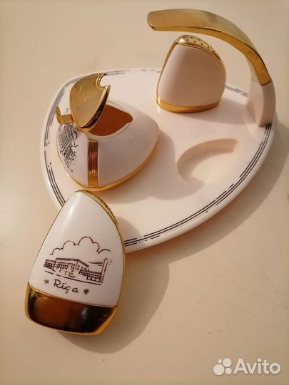 Солонка и перечница СССР рига