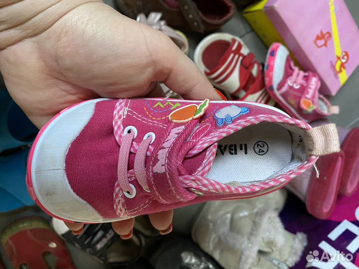 Обувь 23-25 пакетом для девочки