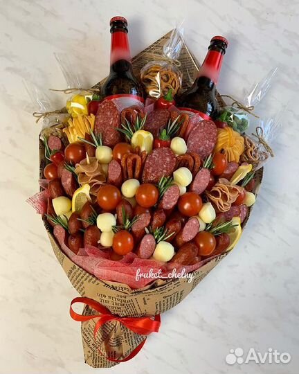 Съедобные букеты. Мужские букеты. Женские букеты