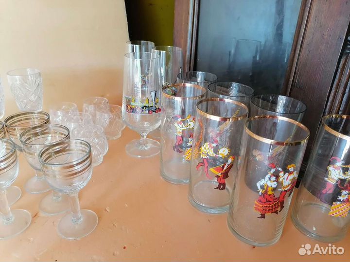 Посуда СССР стекло