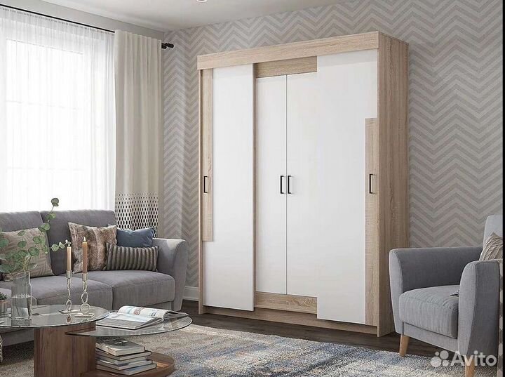 Шкаф купе Victor 1,6м дуб сонома