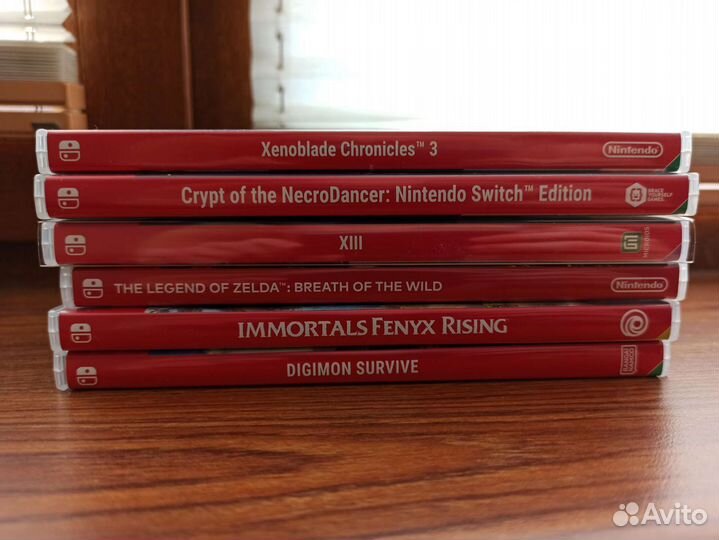 6 игр Nintendo switch (комплект)