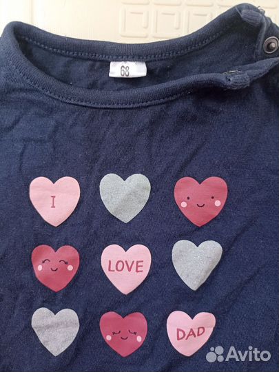 Одежда для девочки 3-6м пакетом