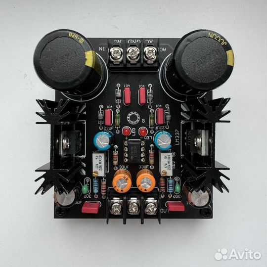 Выпрямитель для усилителя (LM3886, TDA7294)