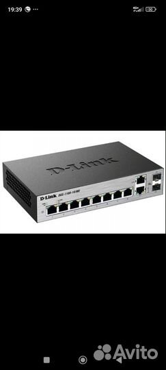 Коммутатор управляемый D-link