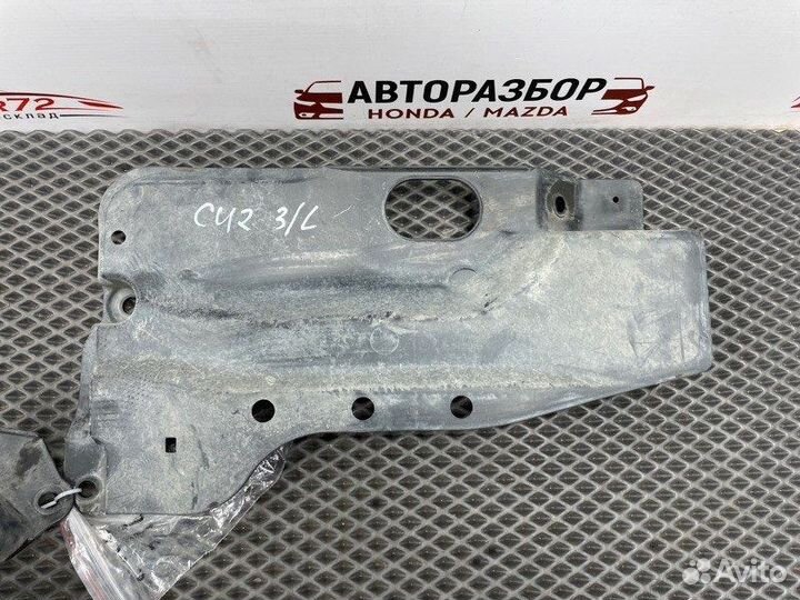 Защита днища левая Honda Accord 8 CU 2008-2012Гв