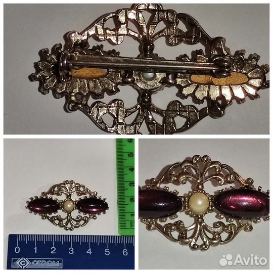 Винтажные Броши Европа