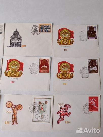 Почтовые конверты СССР
