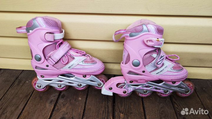 Роликовые коньки детские раздвижные