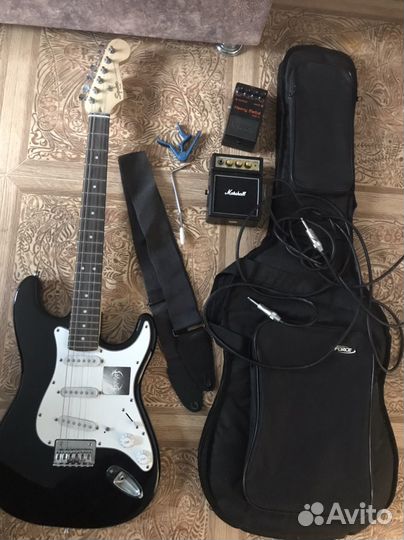 Электрогитара fender squier stratocaster