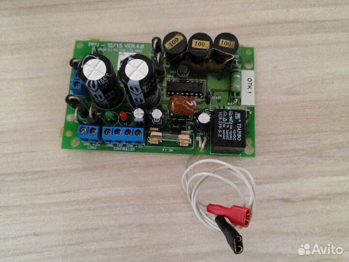 Плата блока питания 12В