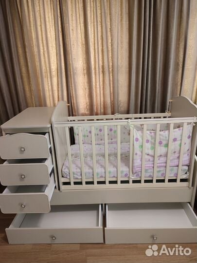 Детская кроватка трансформер бу