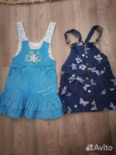 Сарафаны и юбка для девочки 92-98 р