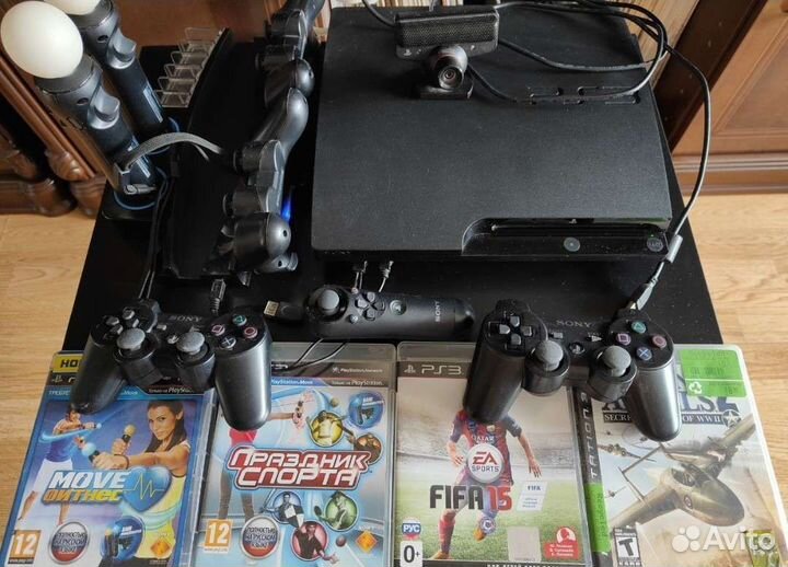 PS3 slim прошитая