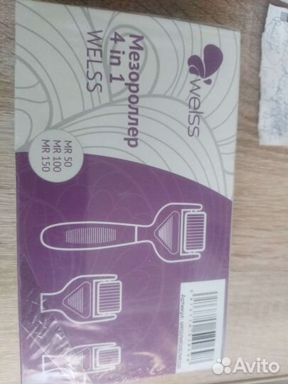 Мезороллер для лица новый с разными насадками