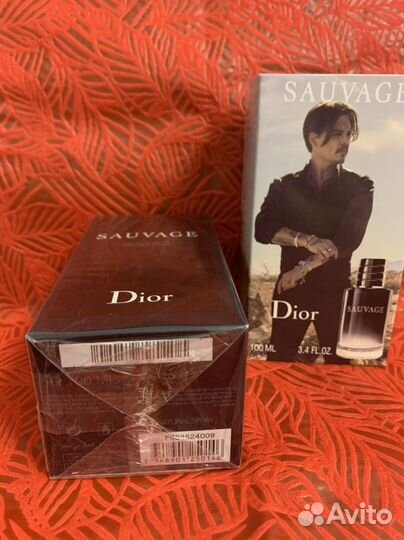 Christian Dior Sauvage Eau de Toilette (100 мл)