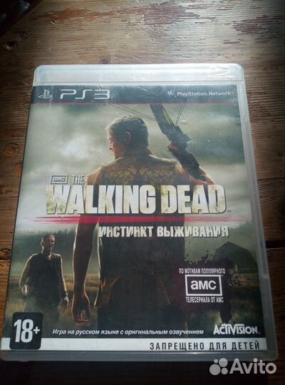 The Walking Dead лицензионный диск для PS3