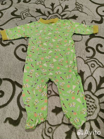 Комбинезон слип на кнопках 68 размер