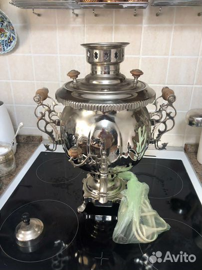 Самовар угольный и электрический