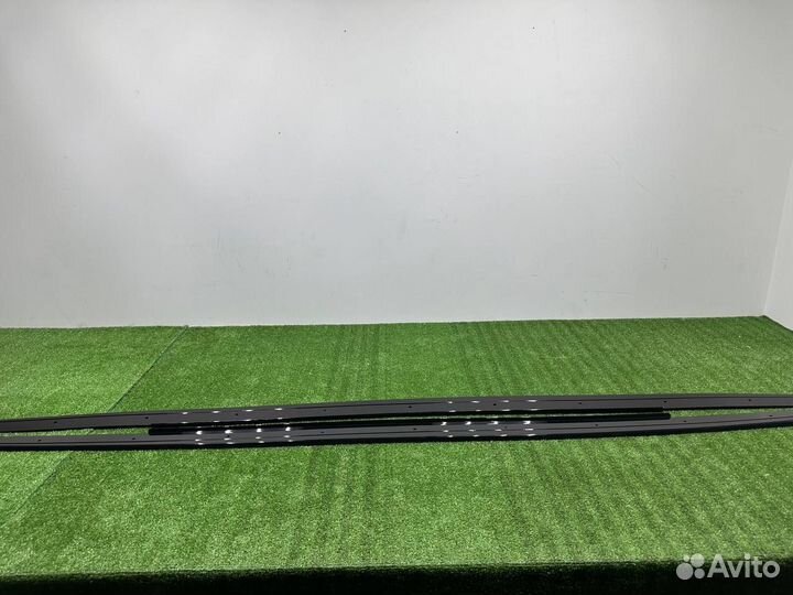 Лезвия под пороги глянец BMW F10 F11
