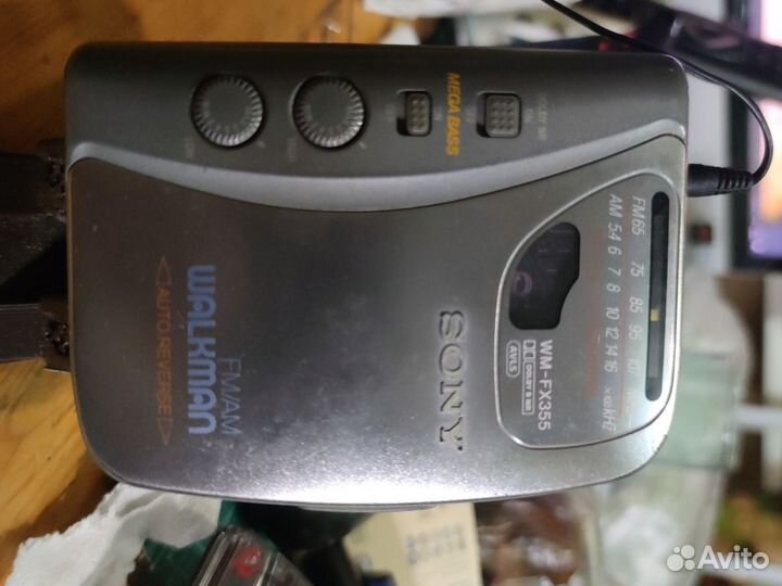 Ретро плеер кассетный Sony WM - FX355