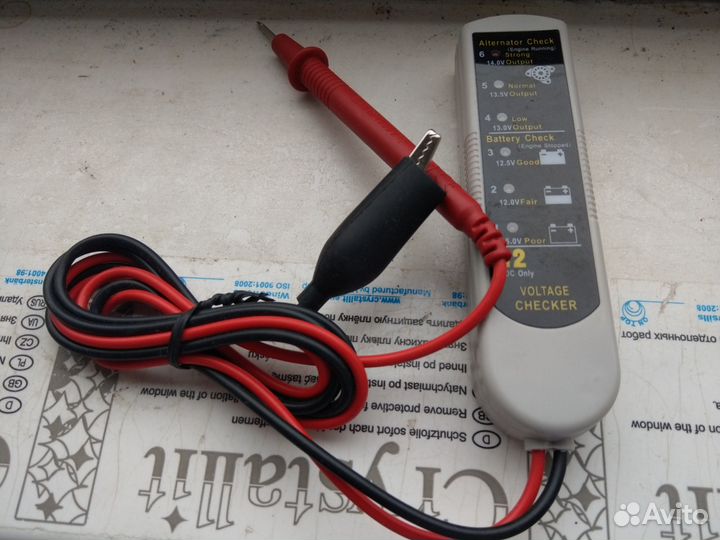 Тестер заряда аккумулятора