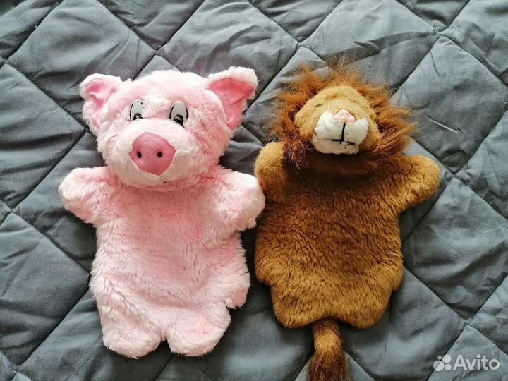 Мягкие игрушки на руку