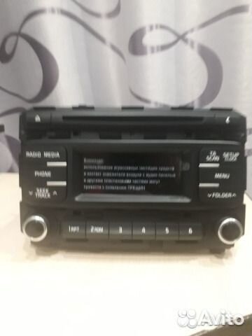 Штатная магнитола