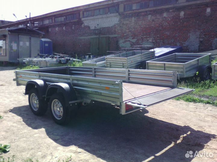Прицеп усилен. для стройматер. и других грузов