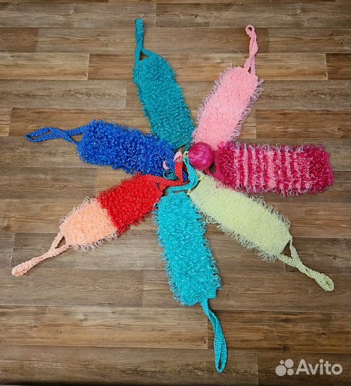 Мочалка ручной работы