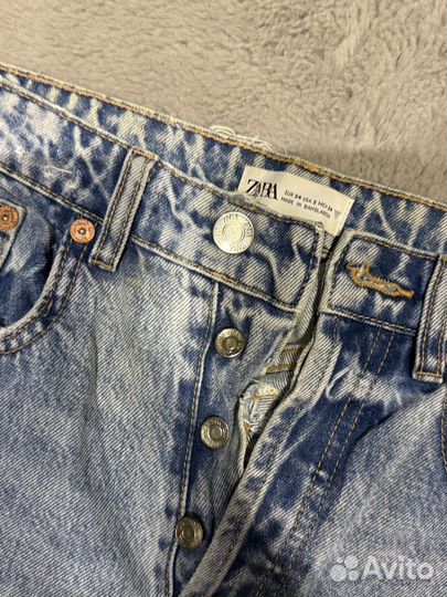 Джинсы zara 34