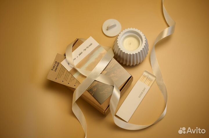 Ароматическая свеча / Свеча из соевого воска