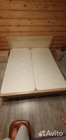 Основание для кровати с матрасами 180200