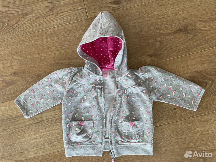 Толстовка для девочки 68 (6-9 месяцев)