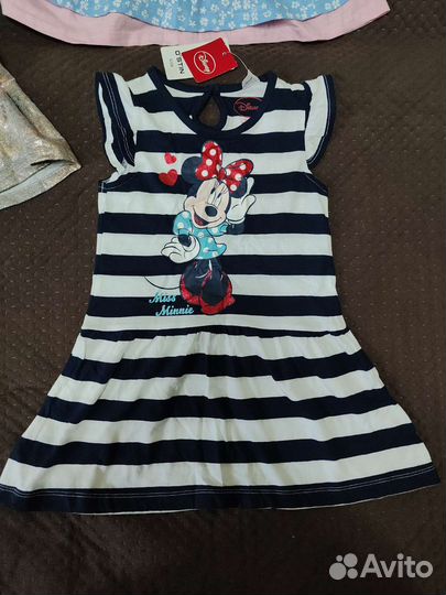 Пакет новых вещей на девочку 3-4г