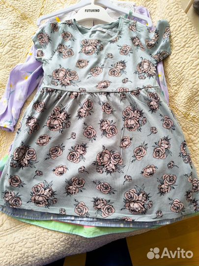 Платья для девочки пакетом 104-110 6 шт