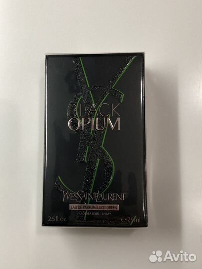 YSL black opium парфюмерная вода новая