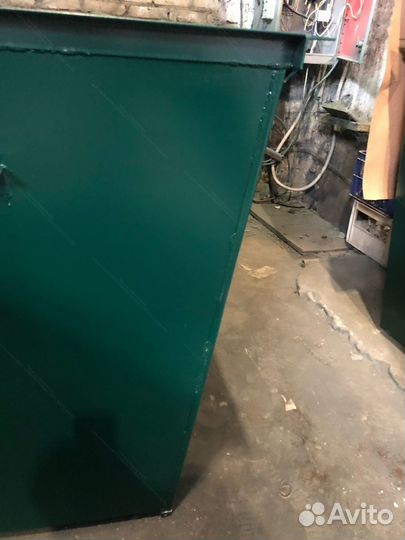 Бак мусорный металлический Арт 26798