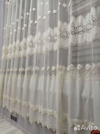 Штора escardine оригинал.комбинированная сетка