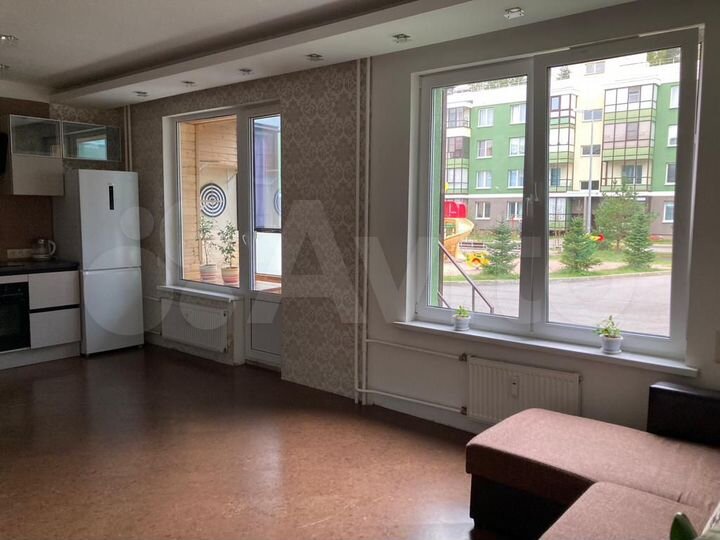 2-к. квартира, 53,3 м², 1/4 эт.