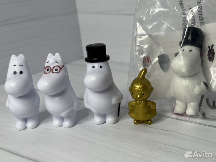 Фигурки с Муми-троллями/Moomin из киндер-сюрприза