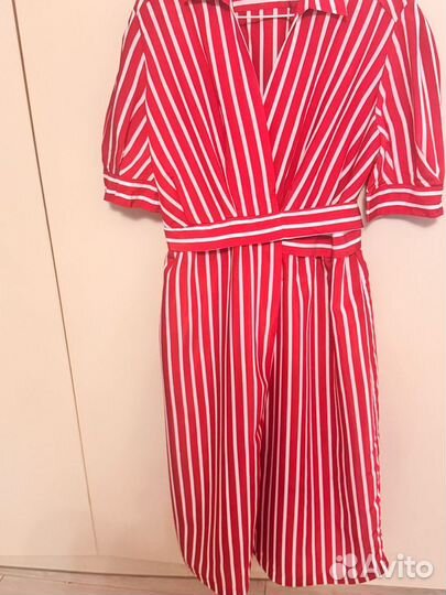 Платье на запах 46