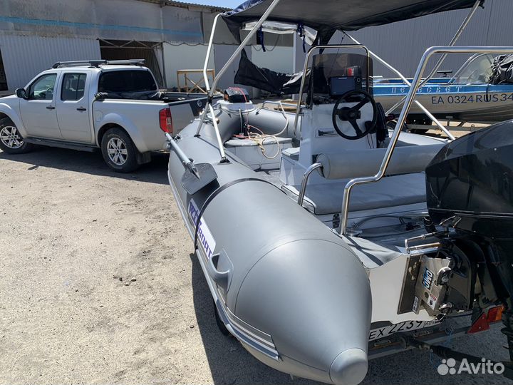 Риб winboat 440R + мотор+ телега