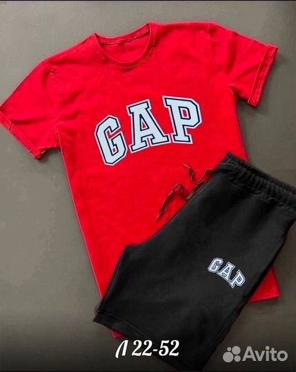 Костюм летний шорты и футболка gap