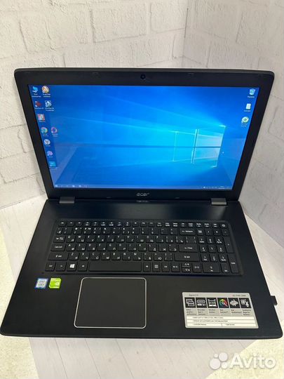 Ноутбук Acer Aspire E17 (полный комплект)