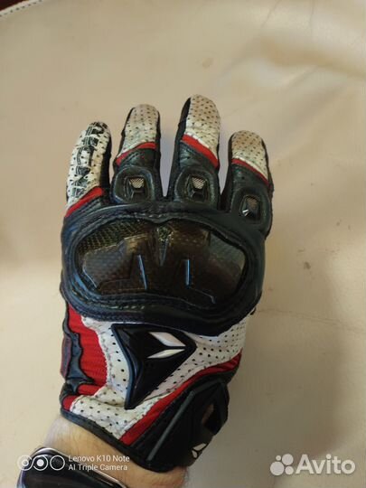 Мото перчатки кожаные комплект. Размер М, XL, XXL