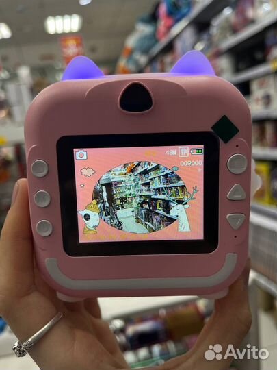 Фотоаппарат мгновенной печати детский