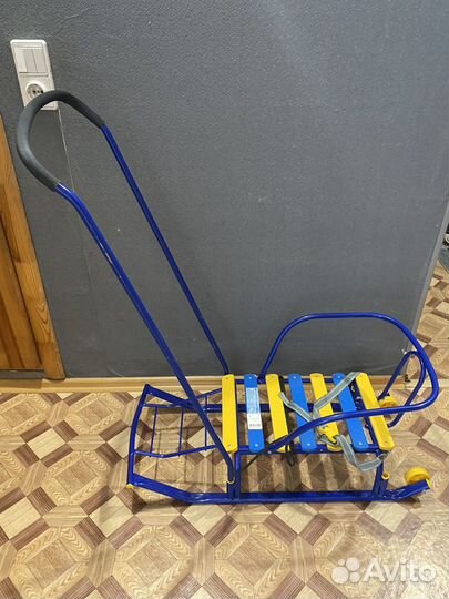 Детские зимние санки. Новые