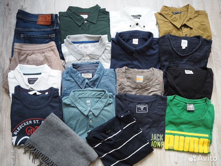 Подборка микс из мужских вещей размера XL