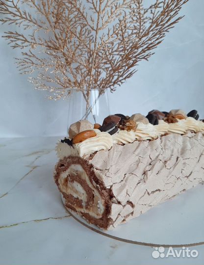 Меренговый рулет